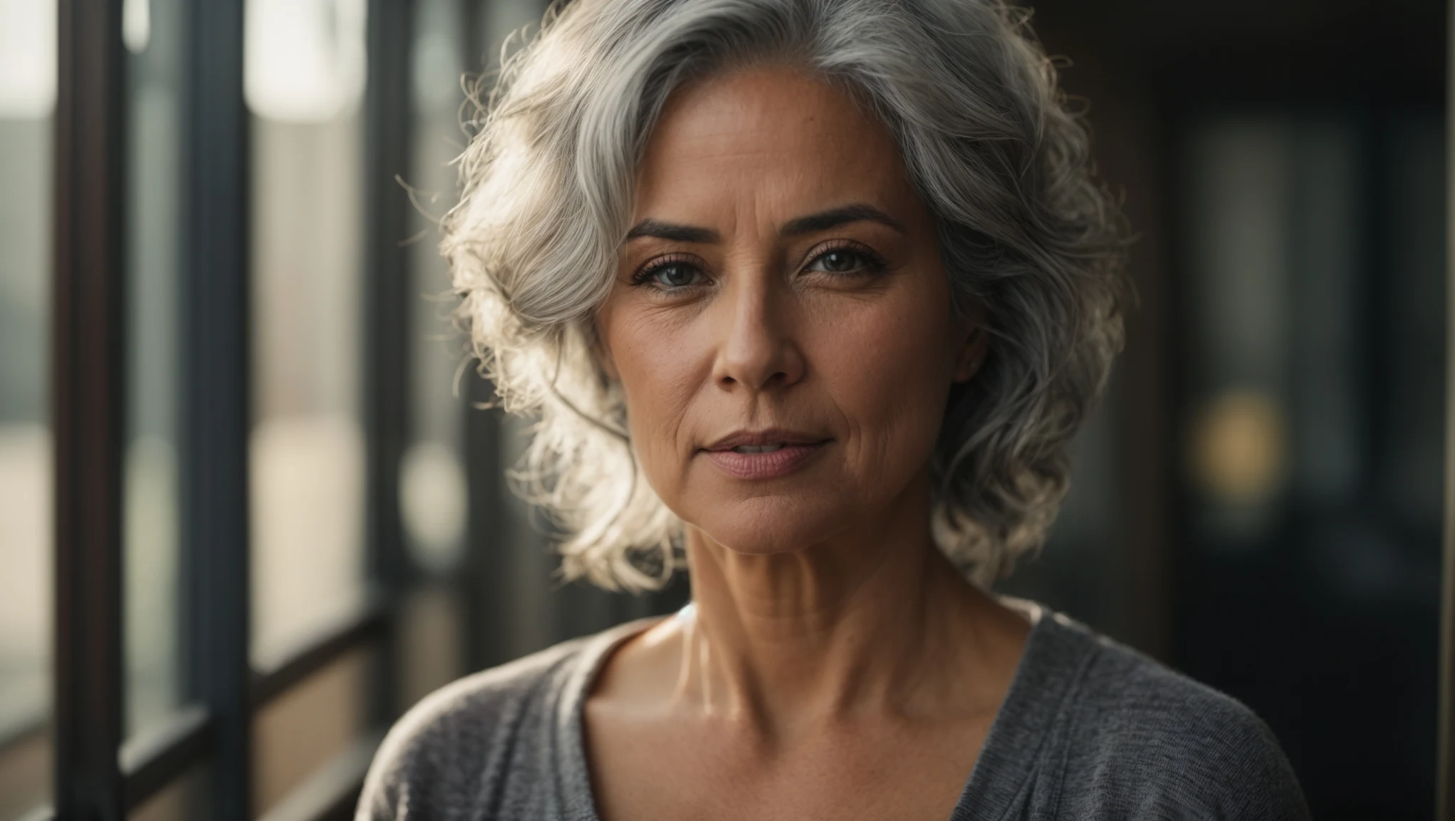 7 BEST Short Haircuts When Growing Out Gray Hair