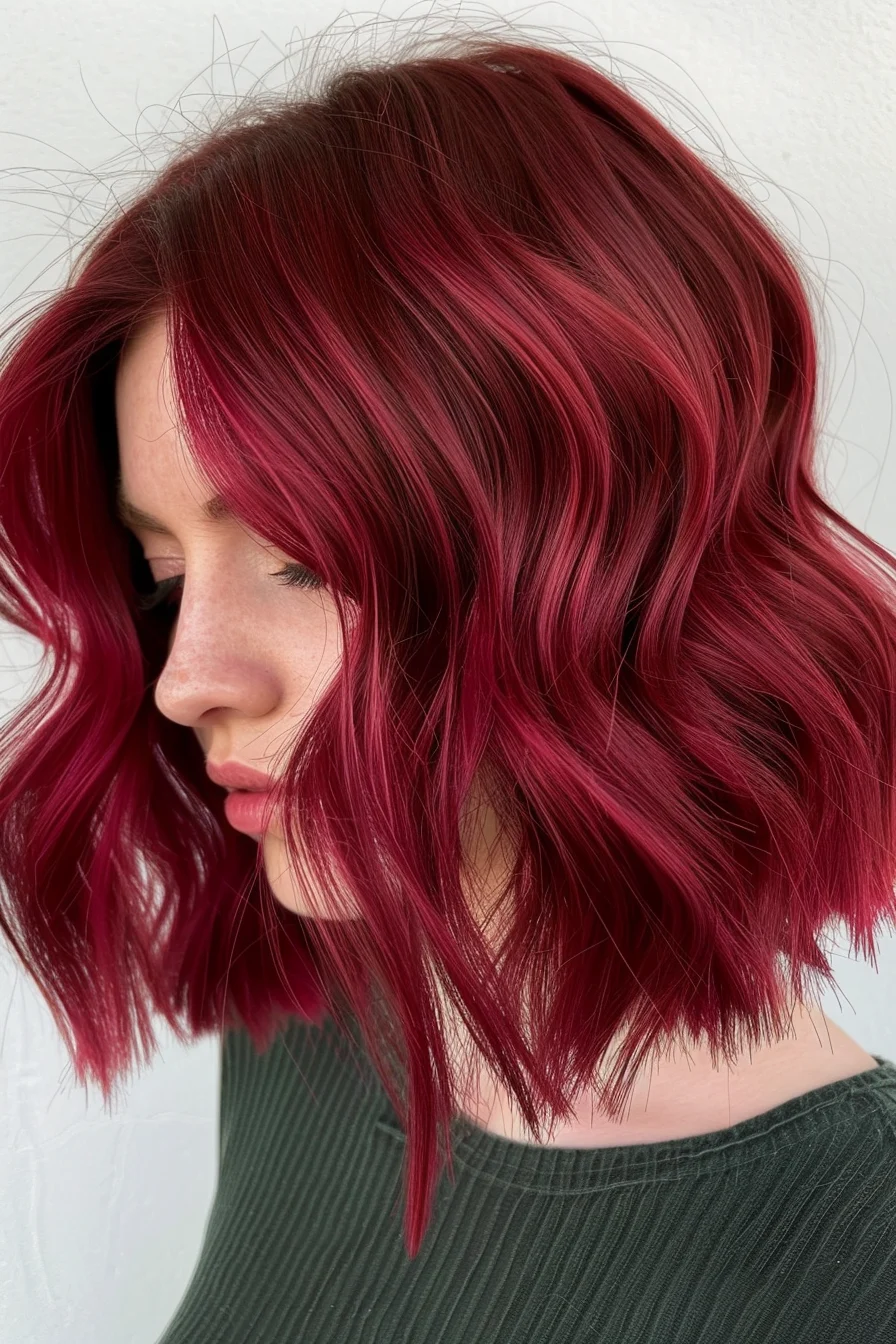 28 Burgundy Hair Ideas That Will Make You Want to Book a Salon Appointment