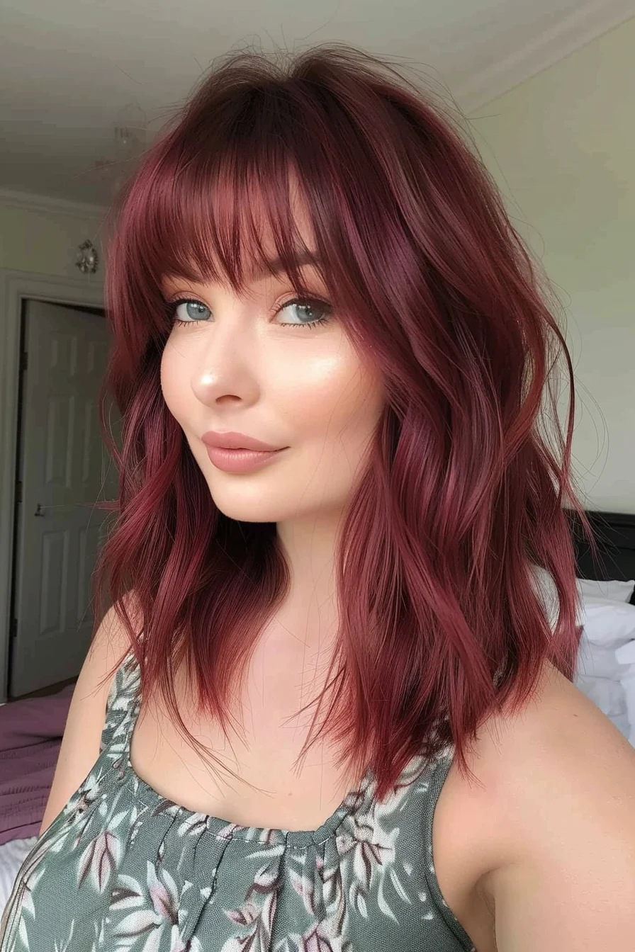 21 Cherry Cola Hair Ideas You Need To Try In 2024