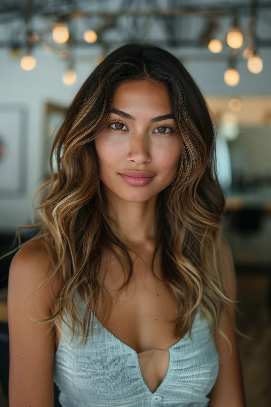 38 Low Maintenance Brunette Balayage Hairstyles