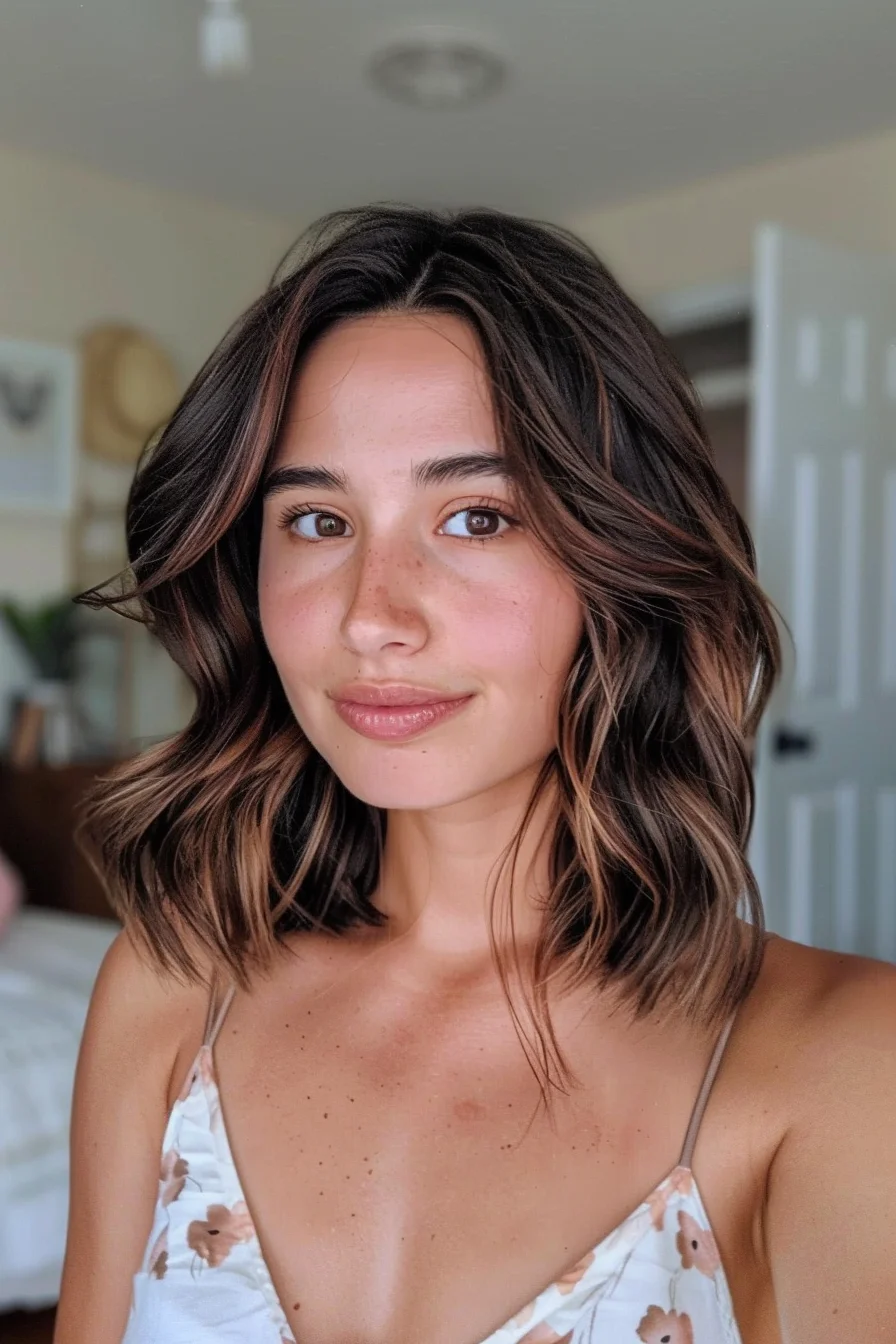 39 Gorgeous Caramel Highlights on Brown Hair Hairstyles That Are Pure Perfection